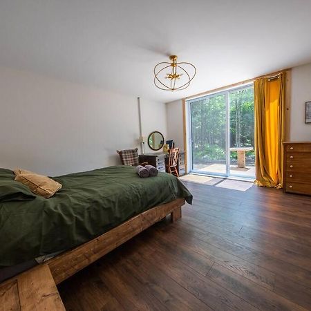 Chalet Deschamps- Spa- Chien Accepte- Nature- Estrie Mansonville Buitenkant foto